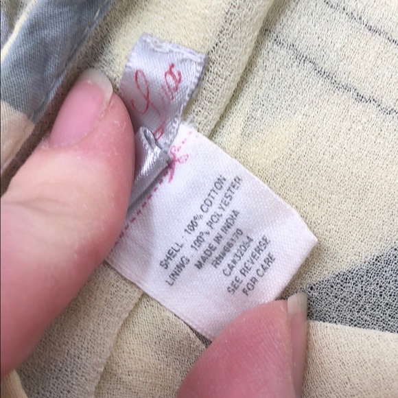 Pleated geometric skirt - Picture 5 of 6